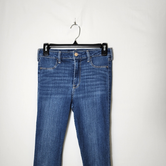 Hollister High-Rise Jean Legging Medium Wash with Cuff Size 5R - Picture 3 of 7
